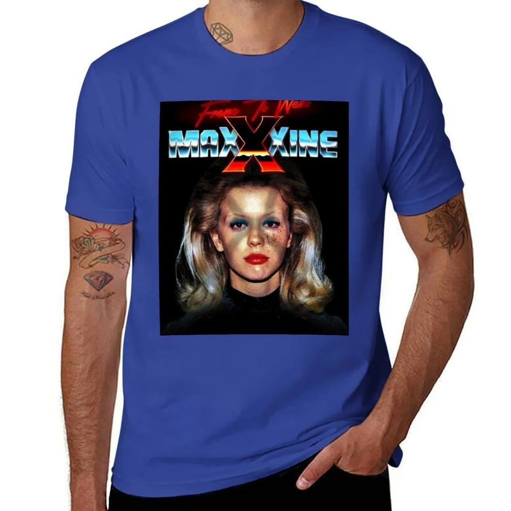 maXXXine (2024) T-Shirt anime tshirt korean fashion oversized graphic tee oversizeds Men's clothing