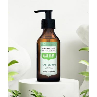 Arganicare Сыворотка-масло для волос для сухих волос с алоэ вера и аргановым маслом 100 мл