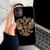 Чехол для телефона с эмблемой Poccnr и российским флагом для iPhone 13 8 7 6S Plus X 5S SE 2020 XR 11 12 mini pro XS MAX