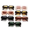 Fashion Ladies New Fashion Ultralight Sunglasses Outdoor Travel Square Frame Sun Glasses for Men Women Vintage Ins Style Eyewear Shades