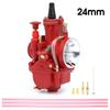 ZS Racing Black PWK 21 24 26 28 30 32 34mm For Keihin Carburetor Universal 2T 4T Racing Motorcycle Scooter ATV Carburador