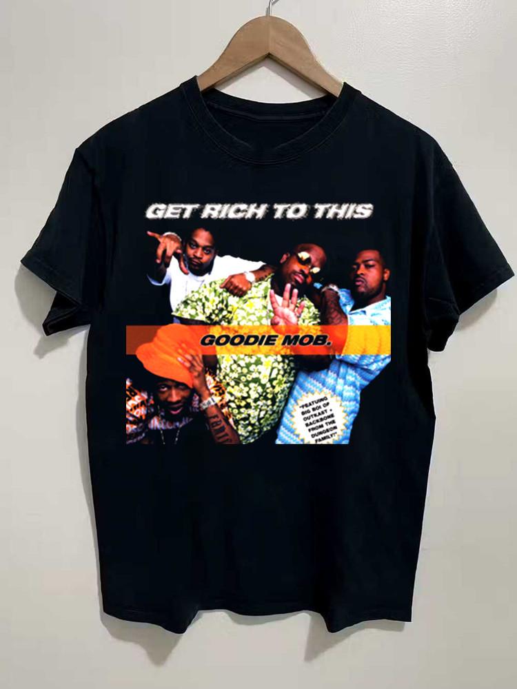 Футболка Goodie Mob Band Get Rich To This S-5XL NE474 Унисекс