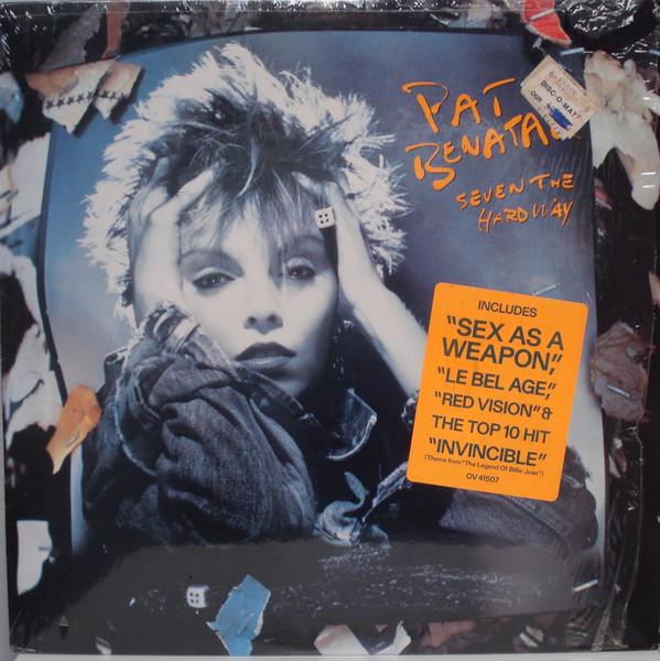 Виниловая пластинка ПЭТ БЕНАТАР - Seven The Hard Way OV41507 CHRYSALIS 1985 США Рок Б/У