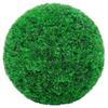 VidaXL Boules de buis artificielles avec lumières LED 2 pcs vert 52 cm, boule topiaire artificielle, boule topiaire 3335909