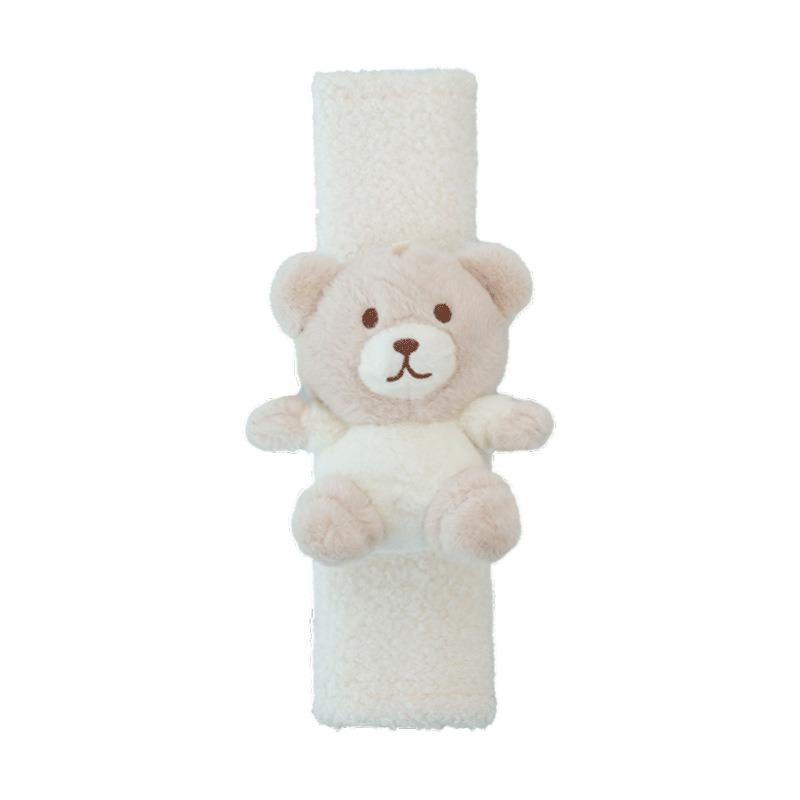 Cute Cartoon Lamb Wool Car Seat Belt Anti Choking Shoulder Protection Pad