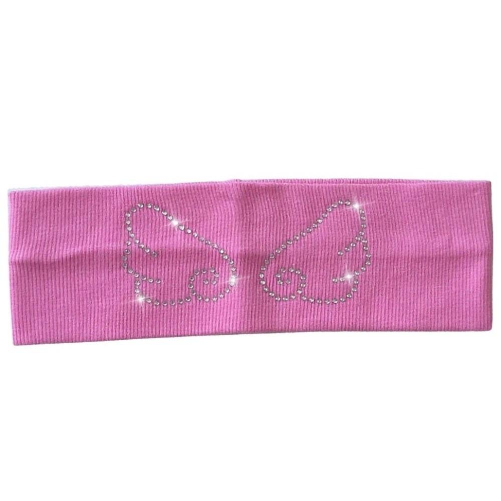 Angel Wings Hair Strap Elastic Yoga headband Casual Knitted Headband for Women