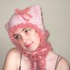 New Style Handmade Knitted Wig Hat Autumn and Winter Warm Funny Wool Hat