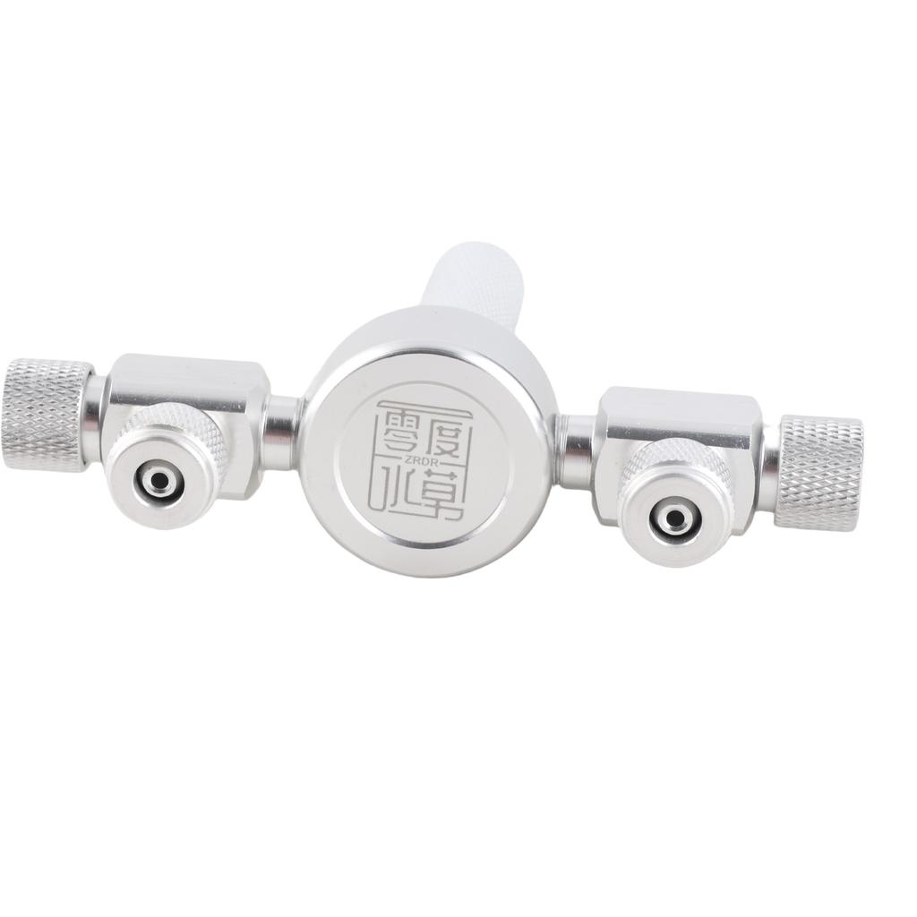 Aquarium Tank CO2 Splitter Regulator Distributor Needle Fine Adjusting Valve for CO2 Regulator