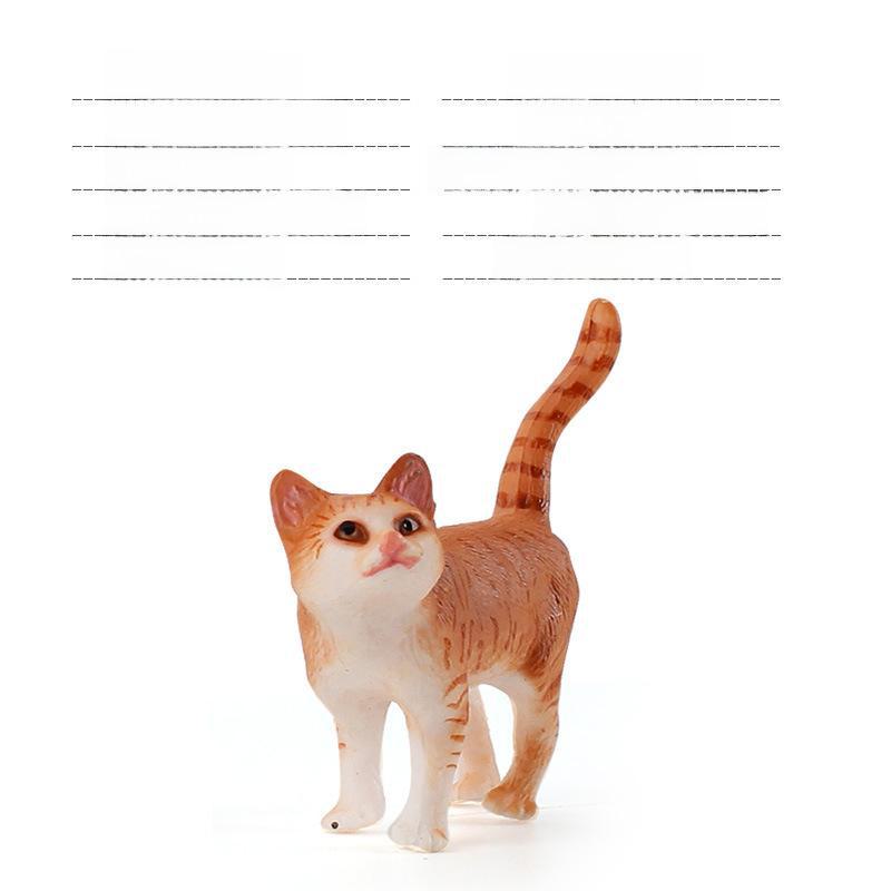 Детский набор игрушек «Черно-белый котенок» — китайские сельские украшения в виде кошечки