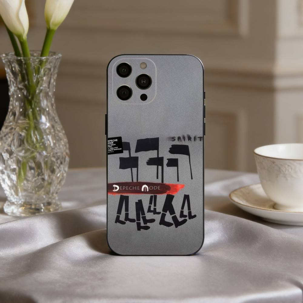 D-Depech-H COOL B-Band-D M-Mode Phone Case For iPhone 17,16,15,14,13,12,11 Plus,Pro Max,XS,Soft Silicone Black Cover
