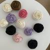 Hair Tie Rose Hair Rope Korean Style Elastic Hair Band Creative Silk Satin Hair Rope  Girl
