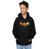 DC Comics Boys Batman Arkham Knight Halloween Moon Logo Fill Hoodie