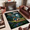Minecraft Customized Name Area Rug Perfect For Decorate Room Balcony Outdoor Hallway Antislip Rug Anime Office Decor Gift For Festivals
