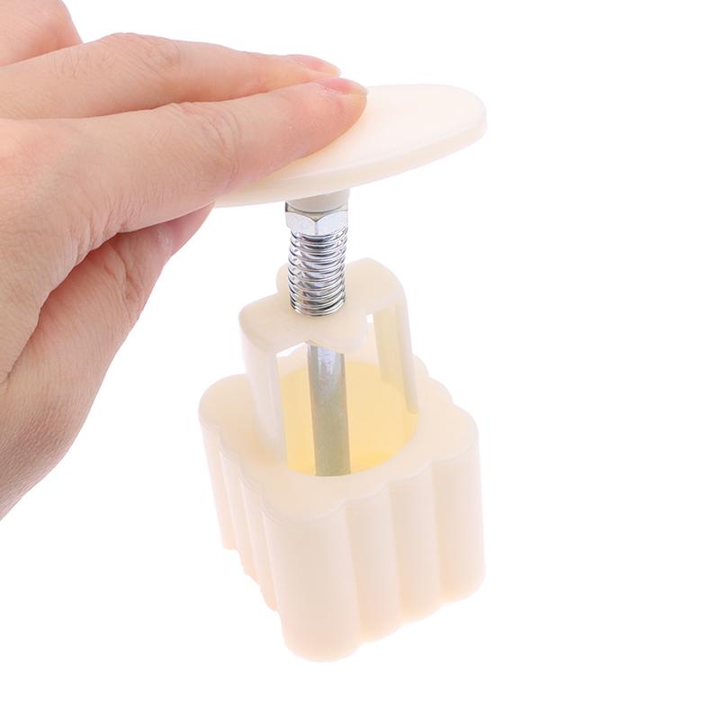 Форма для лунного пряника Праздник середины осени Форма для лунного пряника с ручным прессованием Цветок Инструменты для украшения лунного пряника Инструменты для прессования вручную