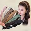 Solid Fabric Wrap Headband for Women Girls Sweet Elegant Headband Simple Hair Hoop Head Band Hair Ornament Fashion Accessories