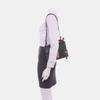 [Pre-Owned] Sylvie Gold Buckle Striped Web Satin Bow Wide Shoulder Strap Leather Handbag Crossbody Bag Shoulder Bag Small - Good #13UCJHJ