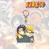 Anime Naruto Acrylic Keychain Accessaries Uzumaki Naruto Cartoon Keyring