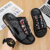 Fashion Men's Summer Slippers Trendy Breathable and Comfortable Styles Leisure Outdoor Beach Daily Street Walking Young People Hot