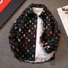Рубашки для мальчиков Куртки Весенне-осенние детские топы Детские рубашки с длинными рукавами в стиле