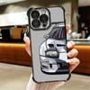 Простой Японский Спортивный Автомобиль Узор Мягкий Чехол Для Телефона Для iPhone 15 16 17 Air 14 Pro Max 16E Plus 13 12 Mini Покрытие Защита От Падений Веселый
