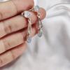 Moonstone Earring 925 Sterling Silver Dangle Earring Natural Gemstone Earrings