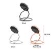 360 Rotation Metal Finger Kickstand Retractable Ring Buckle Foldable Phone Holder