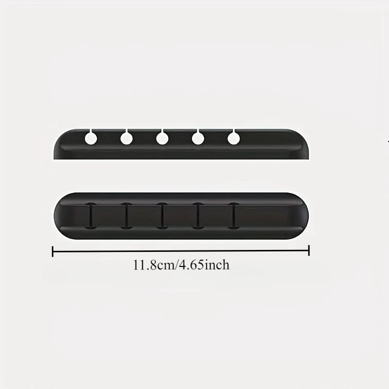 Самоклеящийся фиксирующий зажим для шнура питания, органайзер для офисного стола, держатель для кабеля передачи данных, безопасный кабельный зажим для прикроватной тумбочки, проволочная полка