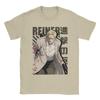 Men Reiner Brauns T Shirts AOT Anime Pure Cotton Clothing Casual Short Sleeve Crewneck Tee Shirt Plus Size T-Shirt