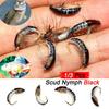 1/3pcs Fishing Insect Bait Lure Realistic Nymph Scud Fly For Trout Fishing Artificial Insect Bait Lure Scud Worm Fishing Lure