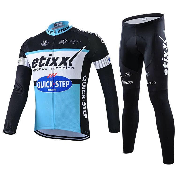 2026 Autumn and Winter Men's and Women's Long-sleeved Thin Velvet Warm Mountain Bike Riding Clothes Road Bicycle Sportswear Cover