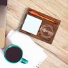 Secretary Difference Maker Self-Stick Note Pad Holder Gift for Administrative Professionals and Office Assistants, Durable and Stylish Desk