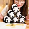 Lovable Real-life Panda Plush Keychain Cute Bear Stuffed Toy Gift