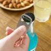 Stainless Steel Bottle Opener Keychain Beer Opener Soda Drink Starter Creative Minimalist Bottle Opener Portable Bottle Opener