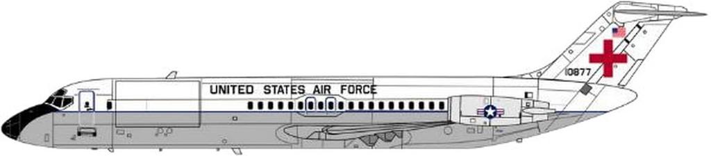 Наборы Saber American Nightingale Пластиковая модель SBK14012 1/144 C-9