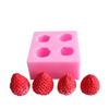 Strawberry Silicone Mould Fondant Chocolate Jelly Making Cake Tool Decoration Mold Oven Steam Available DIY Clay Resin Art