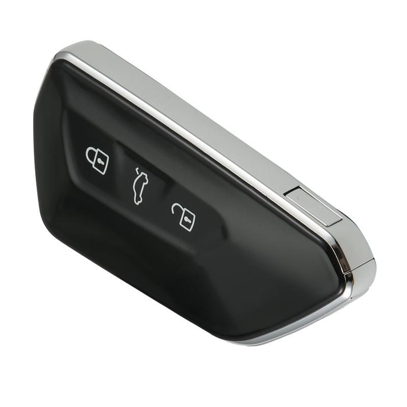 KDZA25 Remote Control Key Shell 3 Buttons Car Smart Key Card Case Casing For VW Golf 8