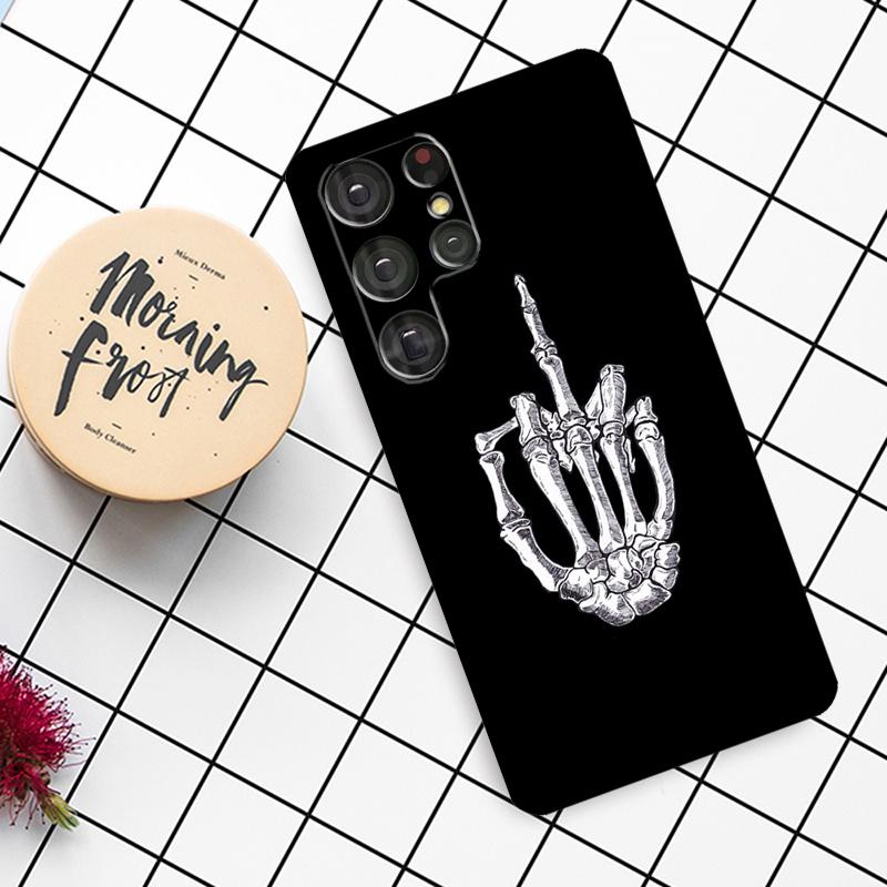 Чехол Средний Палец Для Samsung Galaxy S24 FE S21 S22 S23 S25 Ultra S9 S10 Plus S20 FE S25 FE Чехол для Телефона