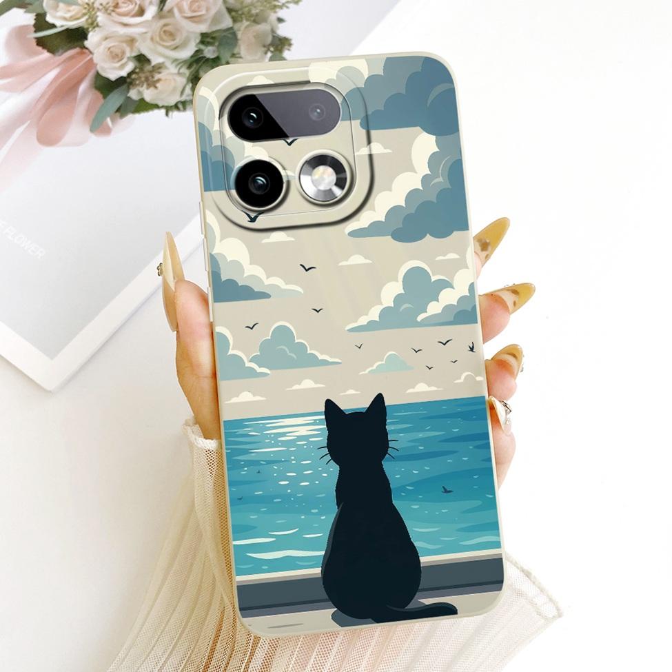 For Realme RMX5121 RMX5120 Case For Realme 16 Pro Cover Cute Kawaii Luxury Fashion Painted Silicone Casing For Real me 16 Pro