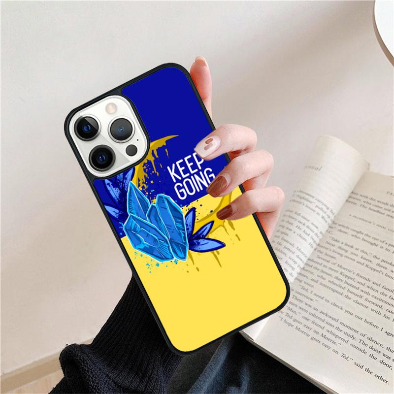 Чехол-флаг U-ukraine-E для iPhone 17 Air 16 16e 15 13 14 11 12 Pro Max Plus 13 14 Мягкий чехол Capa coque fundas Оболочка