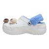 Disney Zoo Topia 2 x Crocs Classic Platform Clog Белый Синий Женские Кроссовки Коричневый 211751-90H