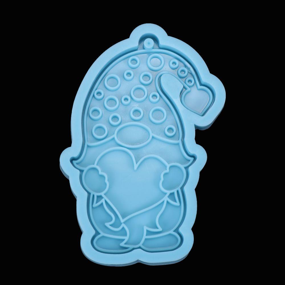 Силиконовые формы для конфет, шоколада, рождественские формы для ключей, формы для садовых эльфов, инструмент для изготовления ювелирных изделий