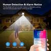 CamHiPro Low Power Solar Monitor PTZ Dome Camera - European & American Version