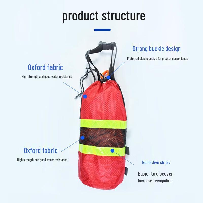UOSU Water Rescue Throw Rope Bag