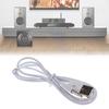 Прочный USB-аудиокабель 1 м, совместимый с устройствами, кабель для передачи данных и зарядки, штекер Aux-аудио на USB-шнур