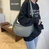 Simple and Large-capacity Shoulder Bag Japanese Niche Fashion Girls Class Messenger Bag Beautiful Commuter Tote Bag