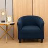 Club Sofa Cover Solid Bar Chair Cover Club Chair Cover Stretch Arm Chair Slipcover Study Tub Chair Cover For Living Room