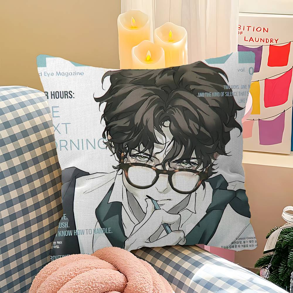 Подушка с принтом из аниме Nerd Project Bl Дюймы Сельский Декор Домашние Декоративные Подушки Для Дивана