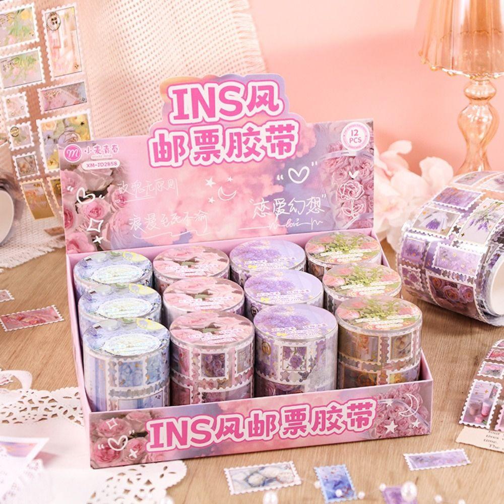 Декоративные наклейки для скрапбукинга своими руками, наклейка из клейкой ленты в стиле ретро, конверт с клейкой лентой