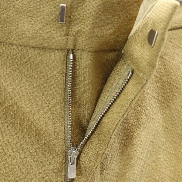 unused Johnbull Jacquard Trousers Pants M beige Dobby Men's Used