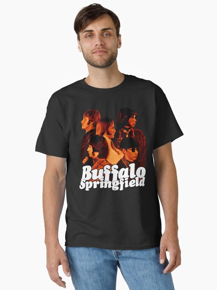 Buffalo springfield Rock Band Red Glow Classic T-Shirt